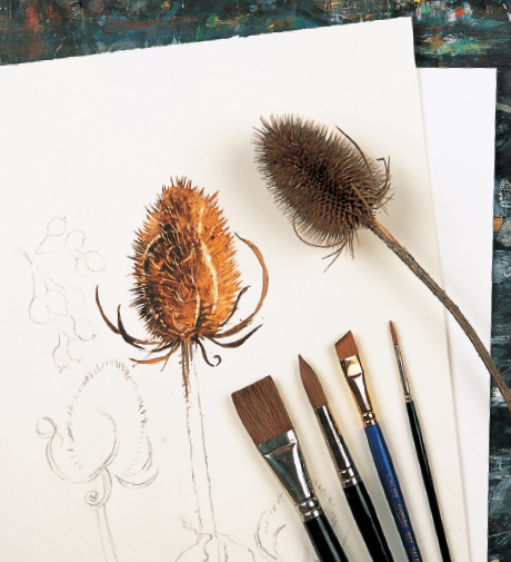 Good brushes are vital Shown here are from the left to right 25cm 1 in - photo 8