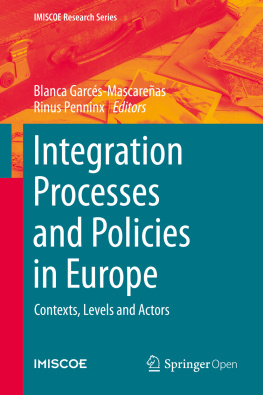 Blanca Garcés-Mascareñas - Doing business in Europe: economic integration processes, policies, and the business environment