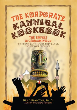 Blanton The Korporate Kannibal Kookbook