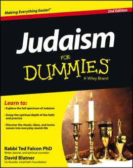 Blatner David - Judaism For Dummies