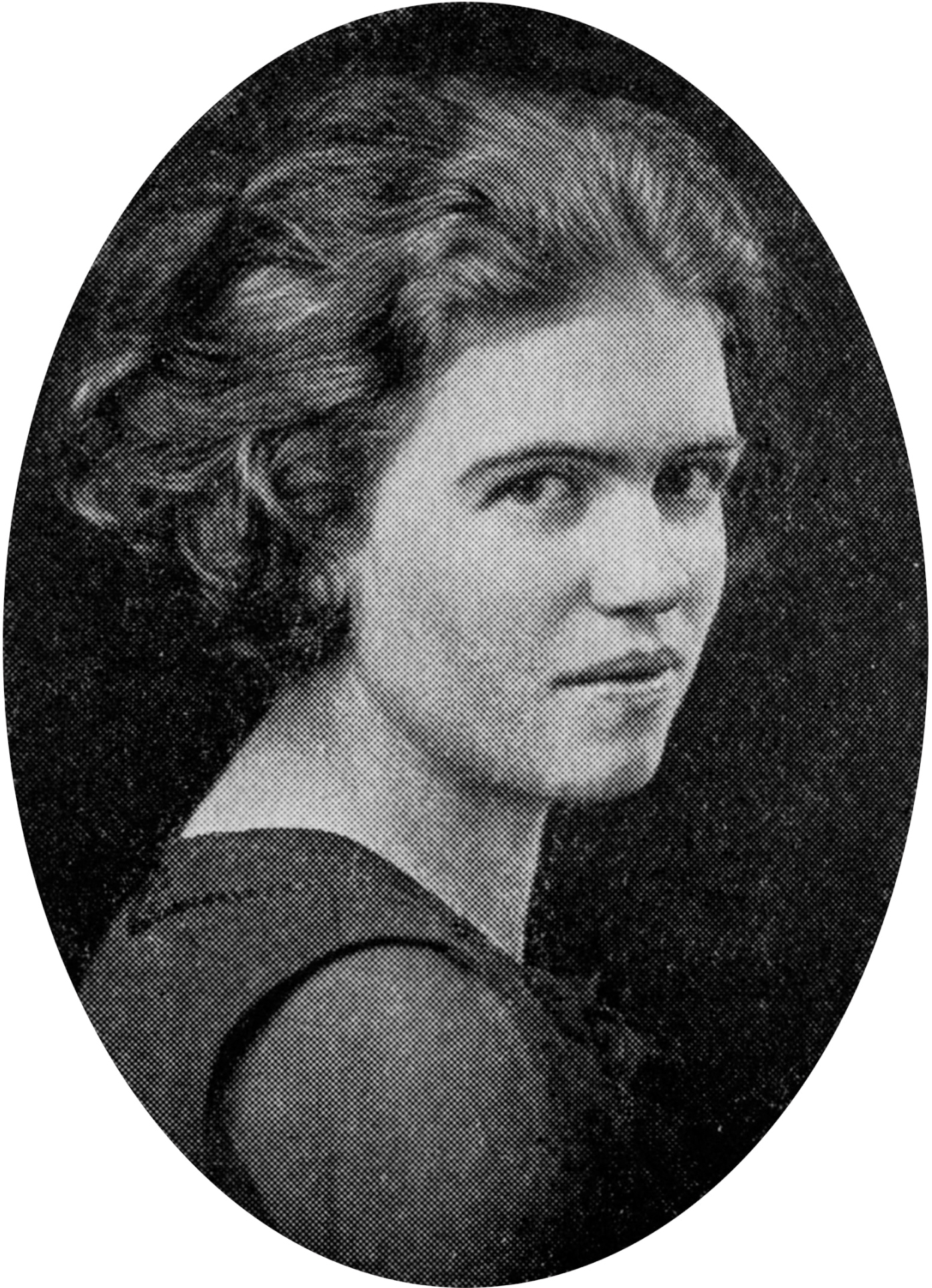 Margaret Mead senior class photo from the Barnard College yearbook 1923 - photo 3