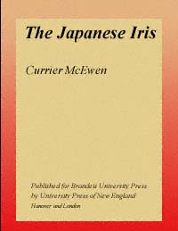 title The Japanese Iris author McEwen Currier publisher - photo 1