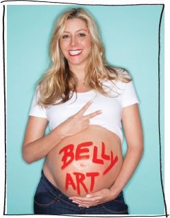 Hi Thank you for buying this book You just helped a mom This Belly Art - photo 4