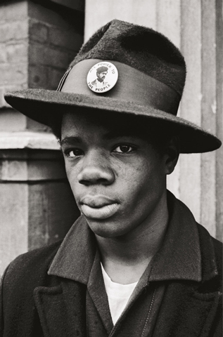 A teenager wears a Bobby Seale button on his hat to show his support Chicago - photo 4