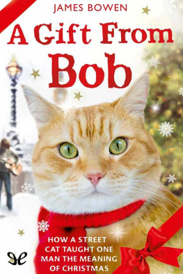 James Bowen A Gift from Bob: How a Street Cat Helped One Man Learn the Meaning of Christmas