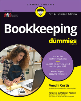 Veechi Curtis - Bookkeeping for Dummies