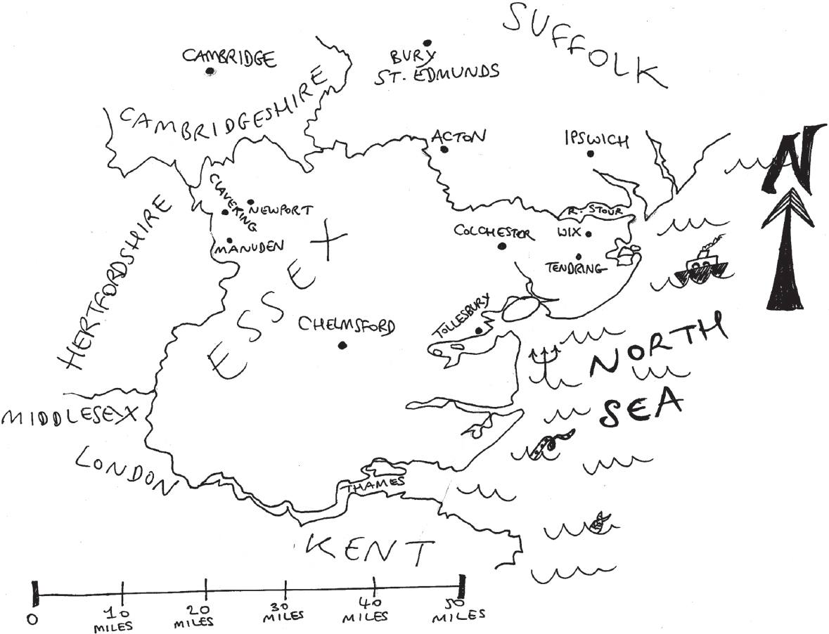 Map of Essex Illustrations Note on Text T he primary sources used for - photo 3