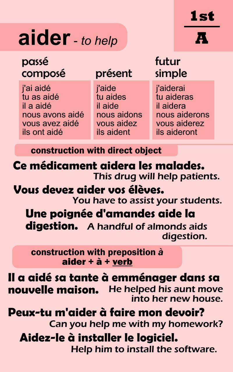 101 Most Common French Verbs with Interpretation Conjugation Usage - photo 8