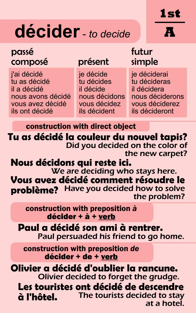 101 Most Common French Verbs with Interpretation Conjugation Usage - photo 24