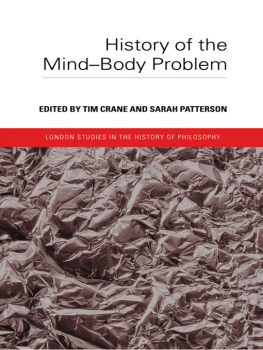 Crane Tim - History of the Mind-Body Problem