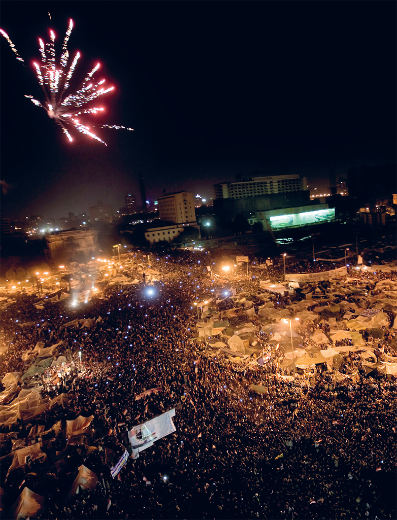 Tahrir Square Cairo 11 February 2011 After eighteen days of protests - photo 4