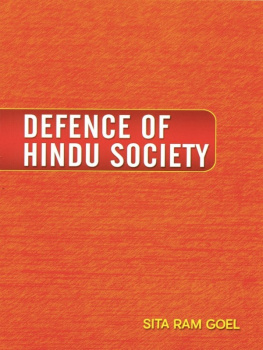 Sita Ram Goel Defence of Hindu Society
