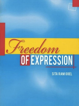 Sita Ram Goel - Freedom of Expression: Secular Theocracy Versus Liberal Democracy