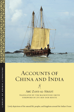 Abu Zayd al-Sirafi - Accounts of China and India