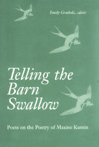 title Telling the Barn Swallow Poets On the Poetry of Maxine Kumin - photo 1