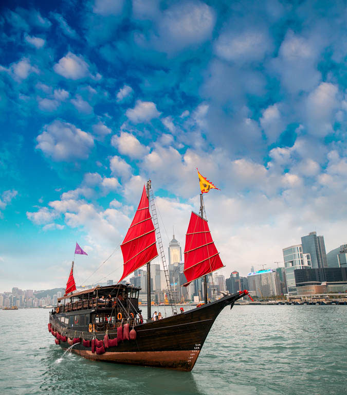 traditional Chinese junk on Victoria Harbour PISAPHOTOGRAPHY SHUTTERSTOCK - photo 7