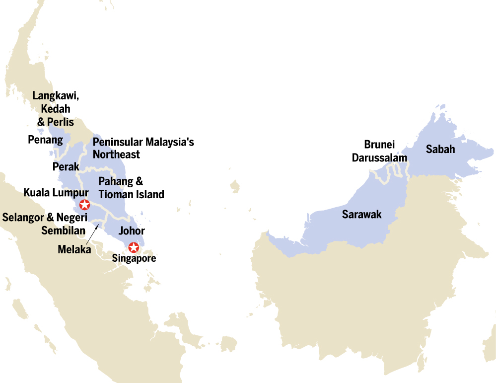 Lonely Planet Malaysia Singapore Brunei - photo 3