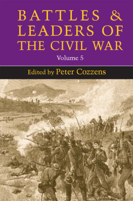 Cozzens - Battles and Leaders of the Civil War, Volume 5