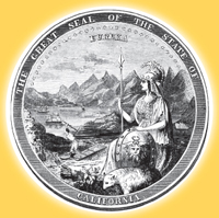 California state seal circa 1855 National Oceanic and Atmospheric - photo 8