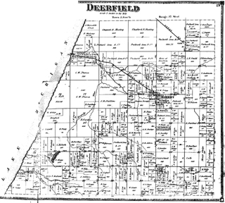 Plat map of Covert Township Michigan 1873 At the time Covert was still - photo 2