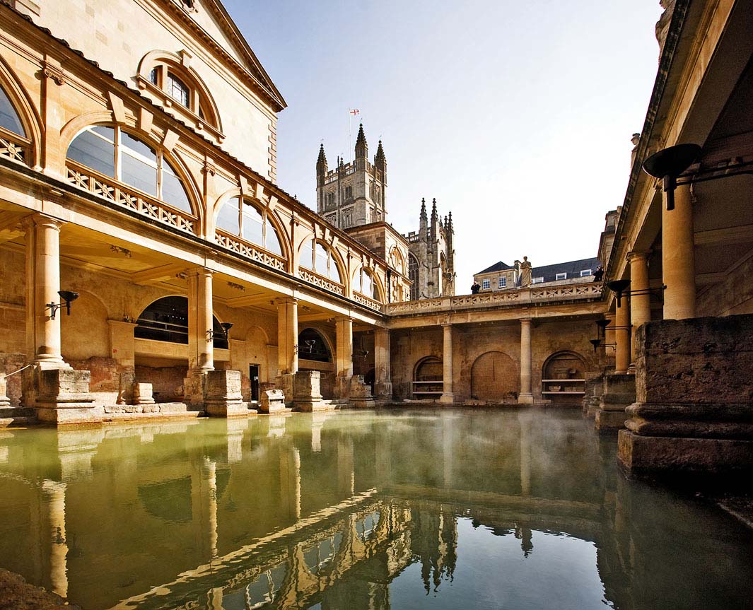 Bath Roman Baths JUSTIN BLACK SHUTTERSTOCK BEST ROADS FOR DRIVING A939 - photo 9