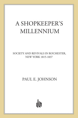 Paul E. Johnson - A Shopkeepers Millennium