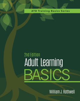 William Rothwell Adult Learning Basics