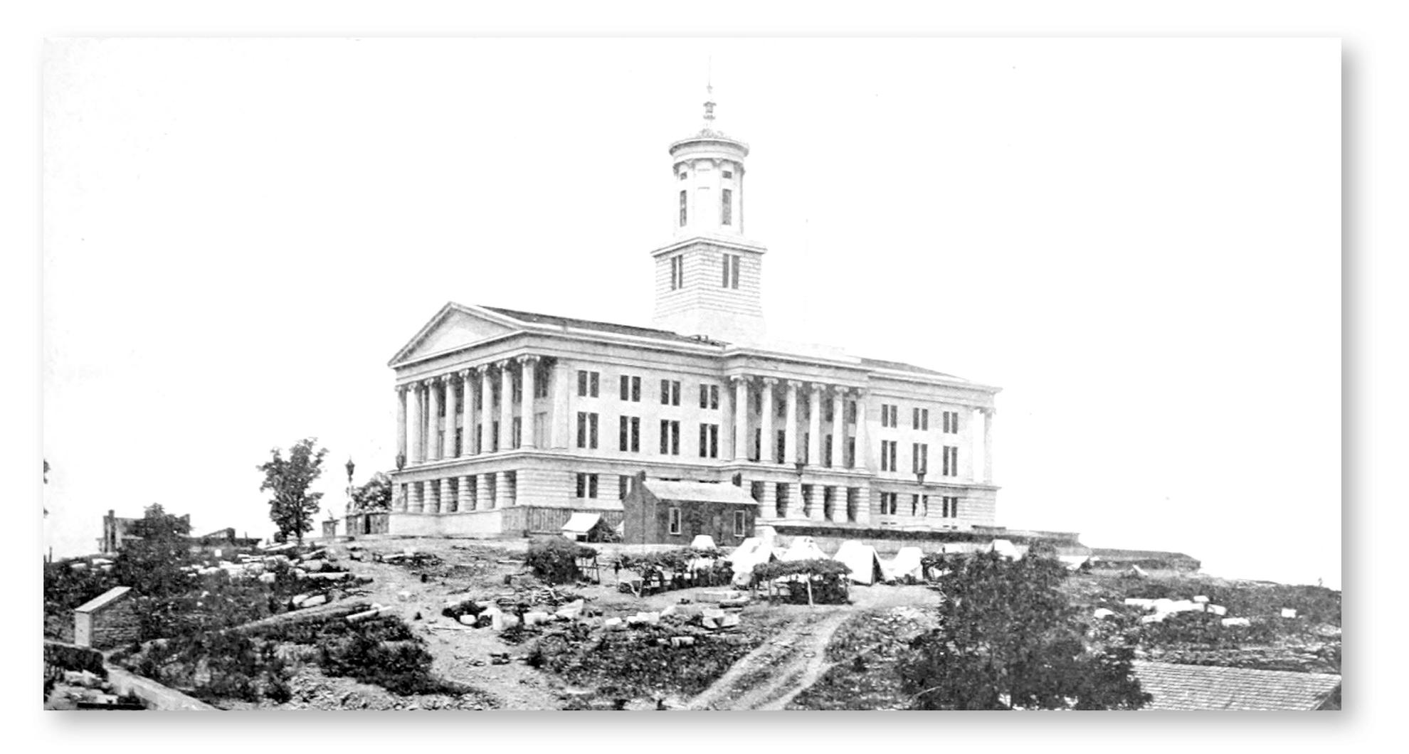 The Tennessee state capitol in Nashville Hood believed taking it would rally - photo 4