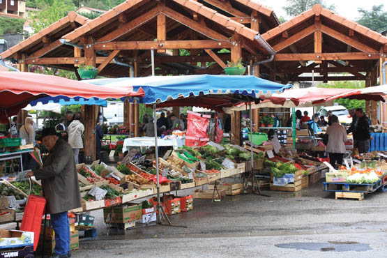 Most French towns have weekly markets like this one in Vorey Stage 3 The - photo 8