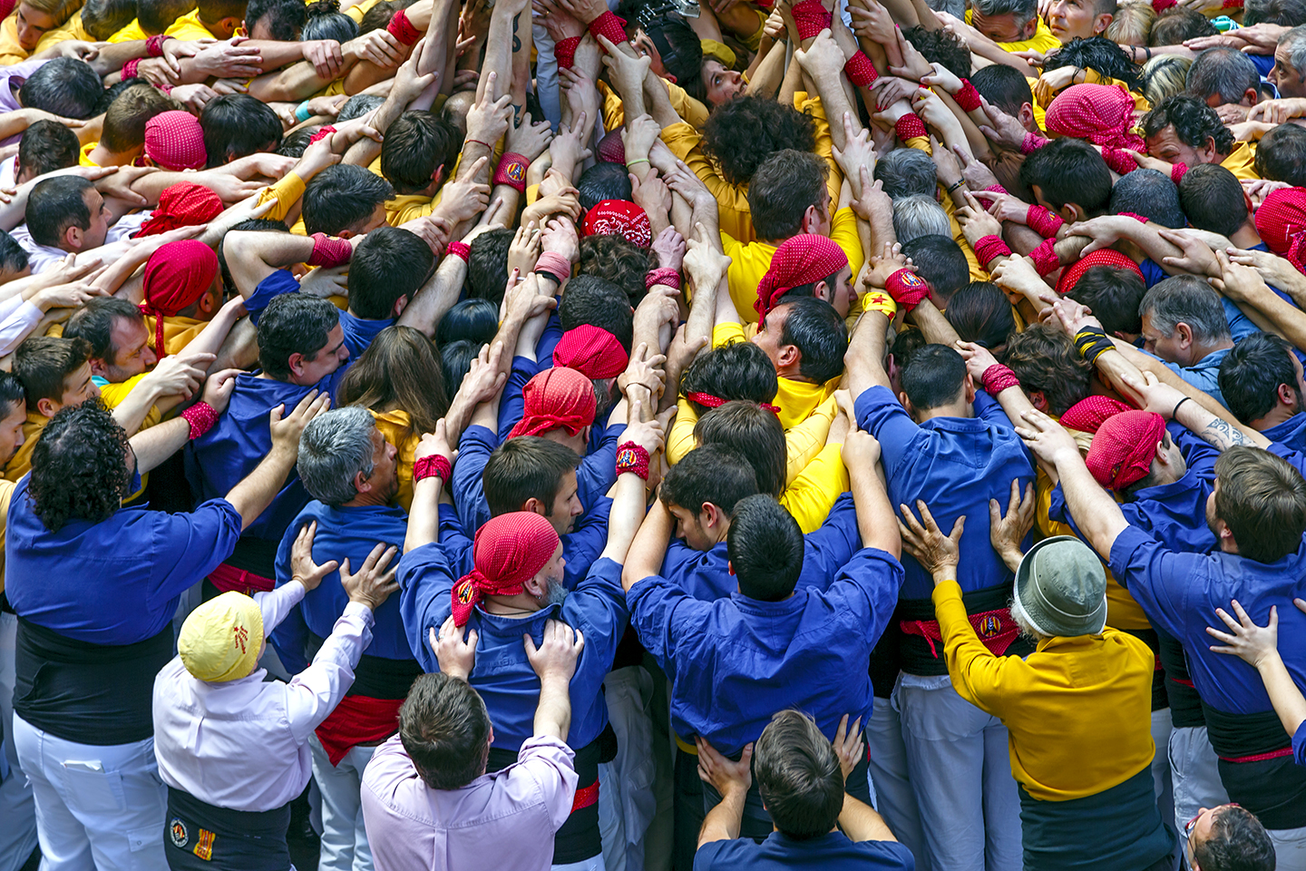 A castell human castle at Festes de la Merc KarSol shutterstock Top - photo 5