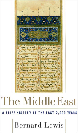 Bernard Lewis - The Middle East