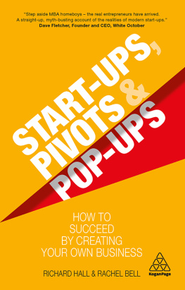 Richard Hall - Start-Ups, Pivots and Pop-Ups