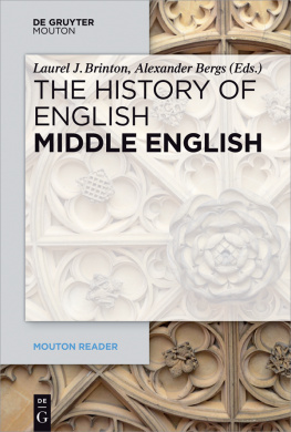 Laurel Brinton - Middle English