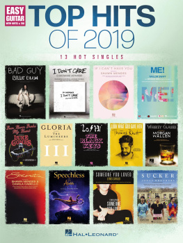 Hal Leonard Corp. - Top Hits of 2019 Easy Guitar Songbook: 13 Hot Singles