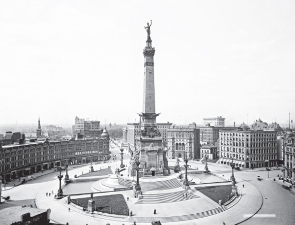 This image of Monument Circle would predate 1925 None of the visible buildings - photo 4