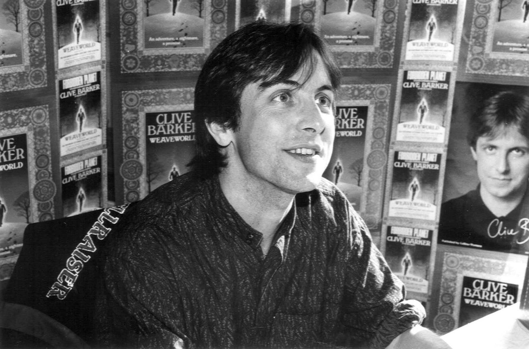 Clive Barker at the Forbidden Planet signing for Weaveworld in London 1987 - photo 1