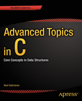 Kalicharan Advanced Topics in Java: Core Concepts in Data Structures