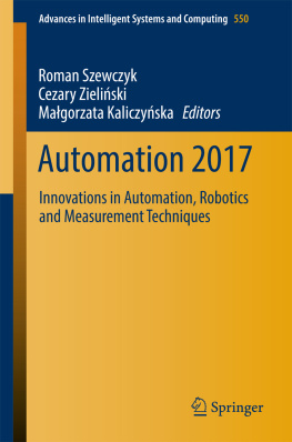 Kaliczyńska Małgorzata - Automation 2017: innovations in automations, robotics and measurement techniques