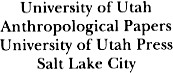 Page iv Advisory Board for the University of Utah Anthropological Papers - photo 2