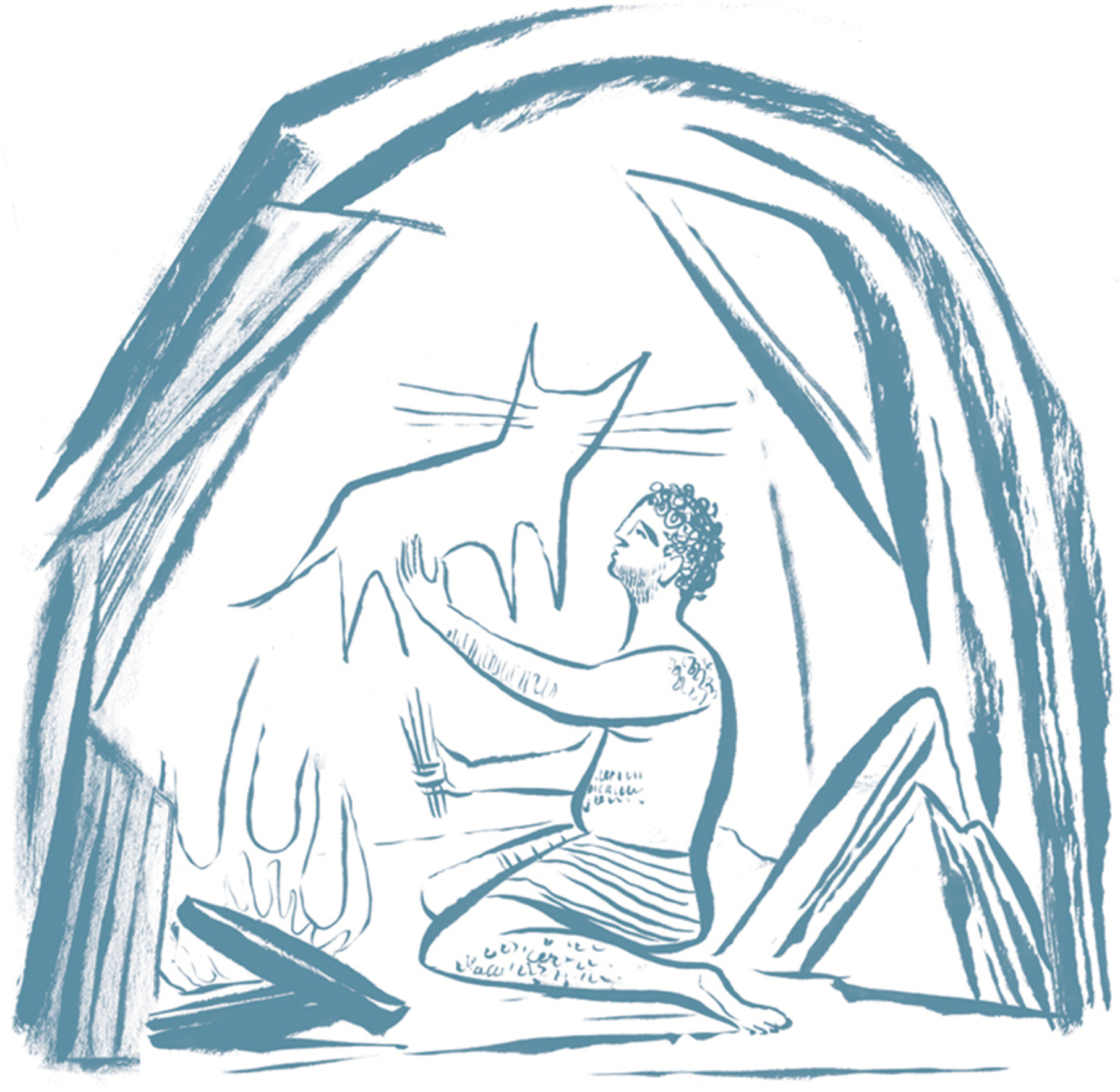 Imagine if you will a cave in prehistoric France A shaman sketches out the - photo 10