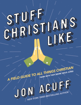 Jon Acuff Stuff Christians Like