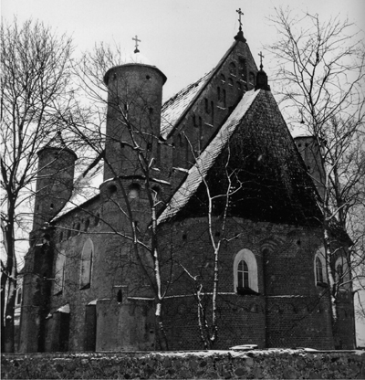 Synkovichi fortress-church in the unique local Gothic-Orthodox style built - photo 5