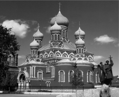 The Resurrection cathedral in Barysaw north of Minsk 1874 in the Russian - photo 8