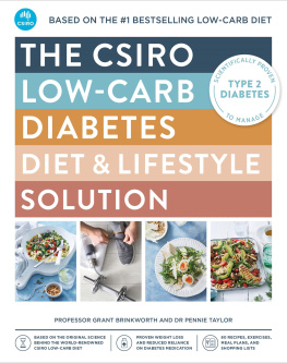 Grant Brinkworth - The CSIRO Low-carb Diabetes Diet and Lifestyle Solution