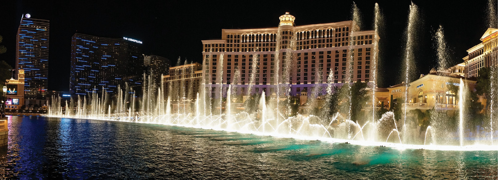 The famed fountains outside the Bellagio A Look at Las Vegas G litzy - photo 6