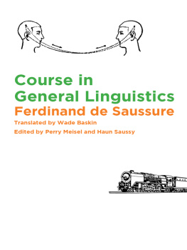 Baskin Wade - Course in General Linguistics