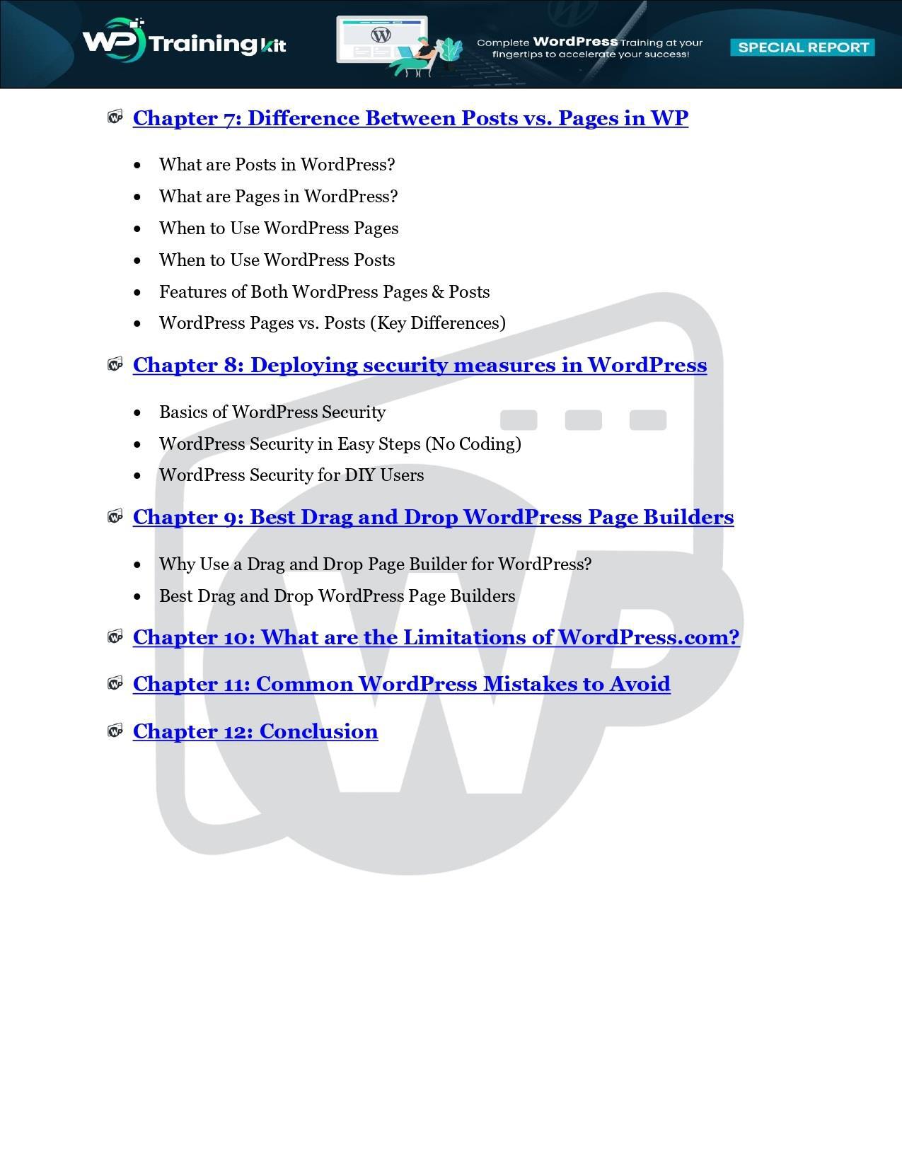 A Complete WordPress Training Handbook - photo 2