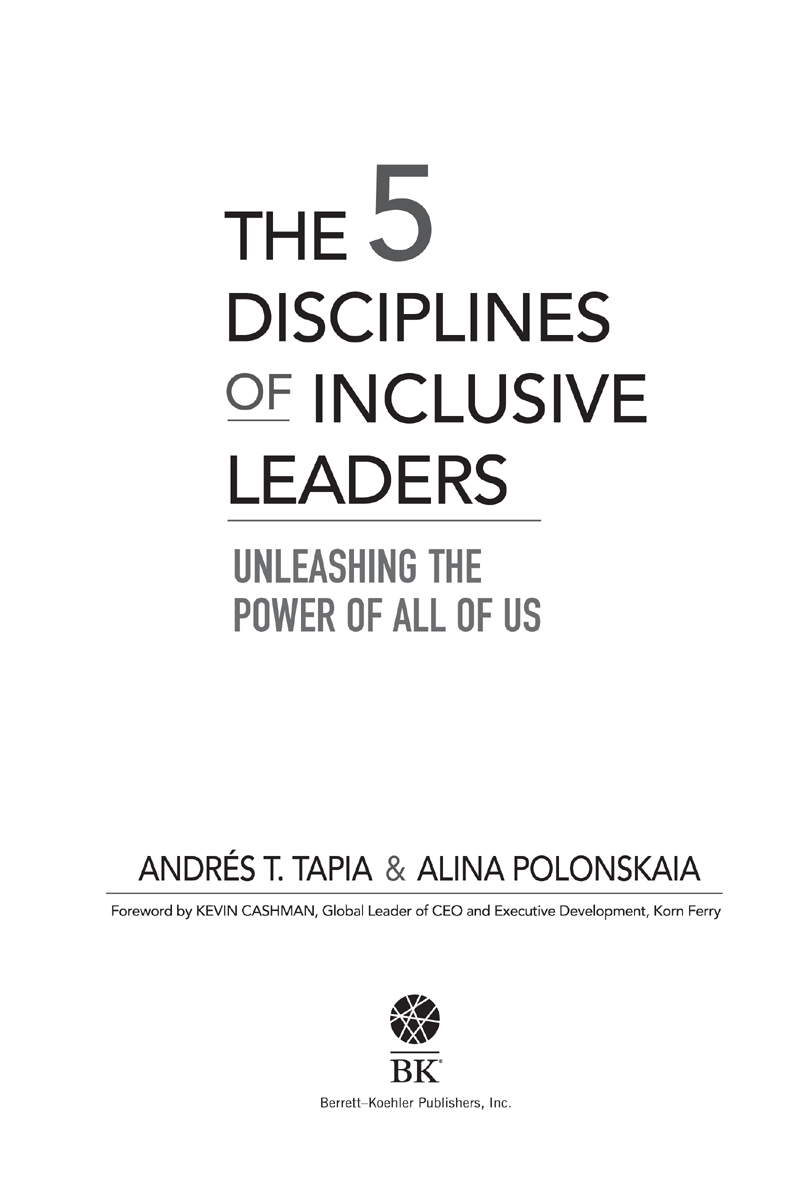 The 5 Disciplines of Inclusive Leaders Copyright 2020 by Korn Ferry All rights - photo 2