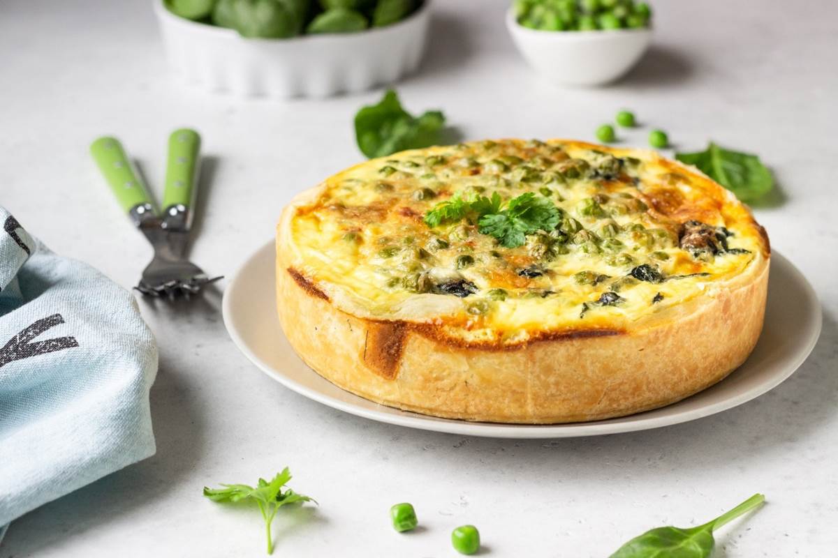 This quiche is both delicious and filling Total Time 30m Servings 2 - photo 9