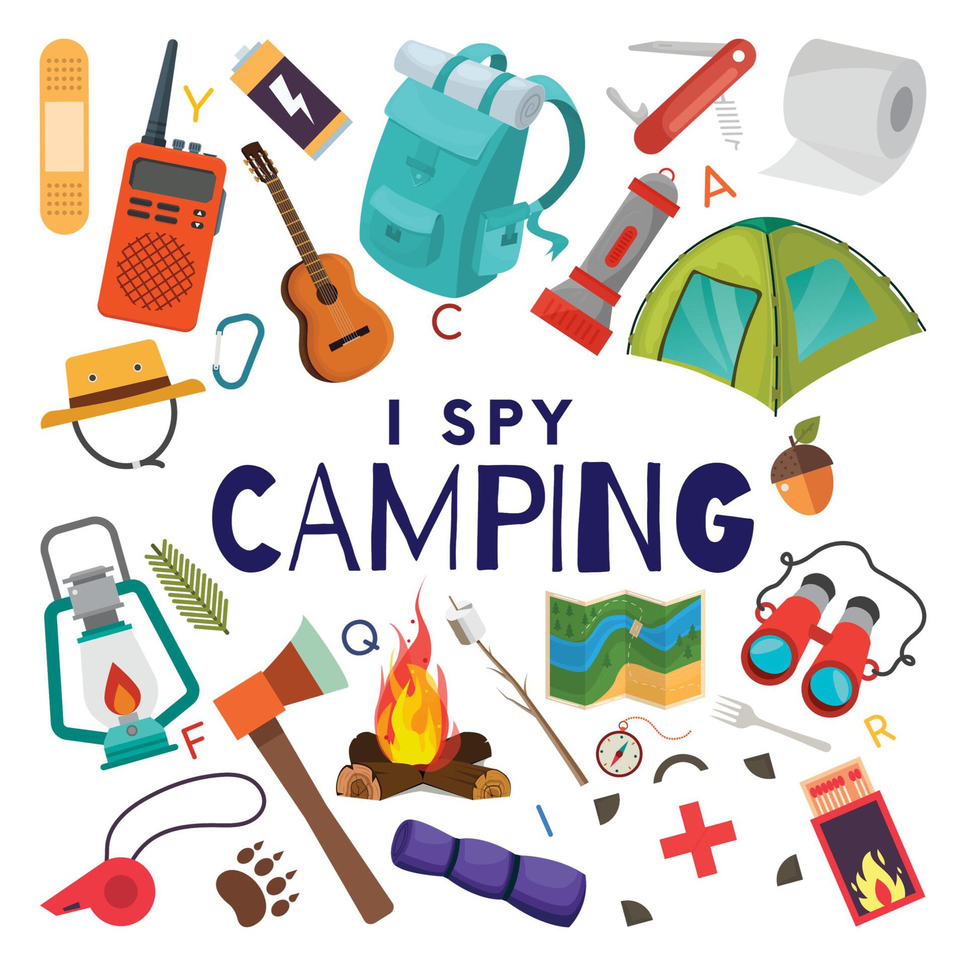 I Spy Camping A Fun Guessing Game Picture Book for Kids Ages 2-5 Toddlers and Kindergartners Picture Puzzle Book for Kids I Spy Books for Kids 7 - photo 2